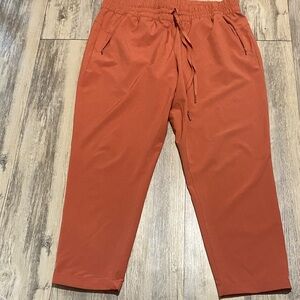 CALIA Orange Drawstring Pants  woman size L